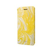 Mab Flap Leather Case for iPhone 7 Plus Yellow