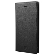 GRAMAS Shrunken-calf Leather Case [iPhone 7 フルレザーケース ブラック]