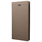 GRAMAS Shrunken-calf Leather Case [iPhone 7 フルレザーケース トープ]