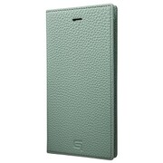 Shrunken-calf Leather Case [iPhone 7 Plus フルレザーケース ブルー]