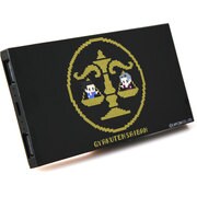 モバイルバッテリー 4000mAh 逆転裁判 ドット絵天秤 GYS-MB4000-TNBN