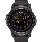 THE MISSION(ザ・ミッション) アクションスポーツ対応 Android Wear搭載 スマートウォッチ オールブラック NA1167001