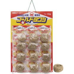 SA真鍮ゴールドタワシ(12個台紙付) 60g JTW05060