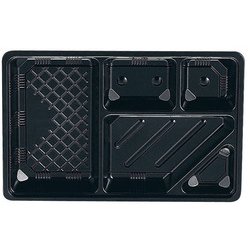 夢彩ごぜん(50枚入)TSR-BOX 90-60 中仕切2 黒 RTKB904