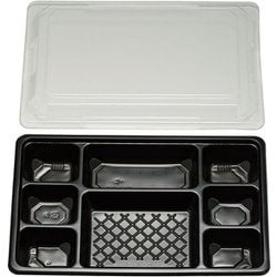 夢彩ごぜん TSR-90-60 黒/透明(50セット) RTK7401