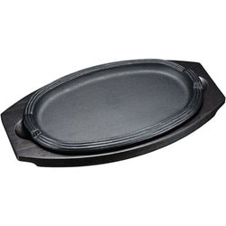 SAステーキ皿 小判型 大 PST05001