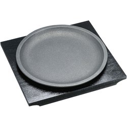 SAアルミステーキ皿 丸型 PSL04