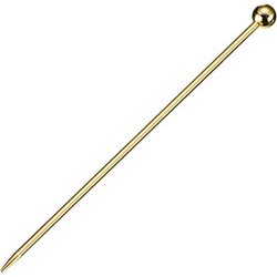 18-8カクテルピン 金メッキ(6本入) 玉付 OKK13006