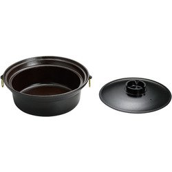 アルミ合金 共蓋しゃぶ鍋 QSY65