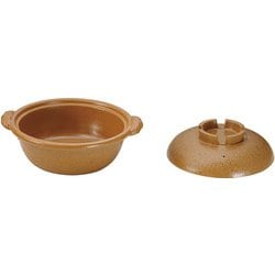 アルミ合金 黄瀬戸土鍋風鍋 30cm QDN08030