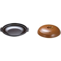 SAやまと陶板鍋(アルミ製)18cm 浅型 QTU07181