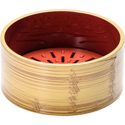 耐熱蒸しセイロ 白木内朱 HPM-101M3親(目皿付) QSI3301