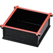 井戸渕 黒縁朱 IB-01 ミニ QID0103