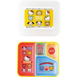きれいな器 幼稚園 PR-23 イエロー 内キティ/透明ハローキティ RTKB702