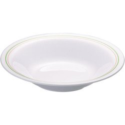メラミン「オリーブ」 スープ皿23cm OL-7815 RSC59