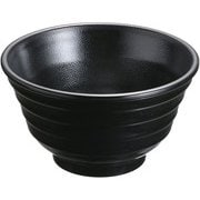 メラミン 多用丼 B-766 黒 RDVA903