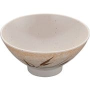 メラミン「紅志野」茶碗 VS-7602 RTYD2