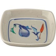 メラミン「旬菜」 角小皿 SY-7513 RKZD601