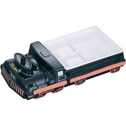 メラミンお子様ランチ皿 D-51 ブラック RLV389A