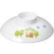 メラミンお子様食器「プチまる」 2505-PMゆったり椀小 蓋 RDVD002