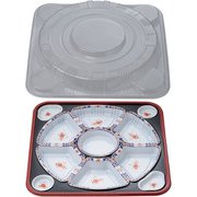 オードブル容器 有田 紺セット TO-460(10セット入) XAZ1004