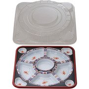 オードブル容器 有田 紺セット TO-380(10セット入) XAZ1006