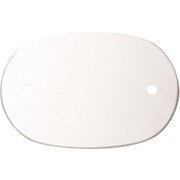 APL2805 [カラーネームプレート 小判型 378-B シルバー (10枚入)]