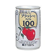 プラッシ-アップル100 缶 160g [果汁100％飲料]