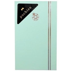 pochico ポチ袋 銀箔 てんとう虫 5枚入 PO‐S28
