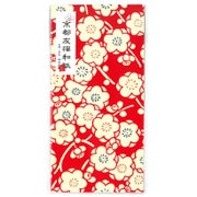 京都友禅ポチ袋 梅花 大 赤 2枚入 PA‐350