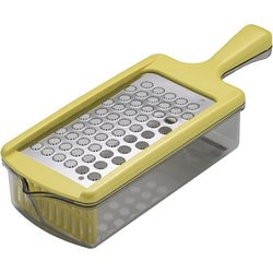 ステンレス製おろし器 おろしぼり 黄 BOLA102