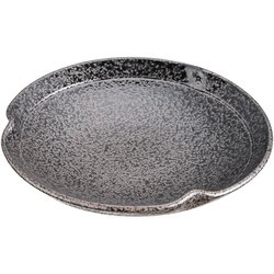 黒ちらし5.0皿 T03-142 RTLG701