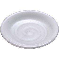 乳白 丸小皿 T03-244 RSLI801