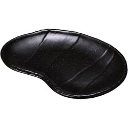黒釉そら豆型取皿 T03-123 RTLE401
