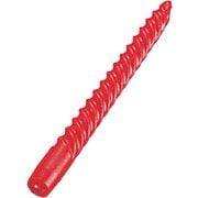 NSP01103A [スパイラルキャンドル 10インチ レッド (1打入)]