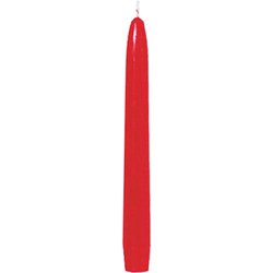 テーパーキャンドル 10インチ レッド (1打入) NTC66103A