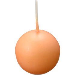 ボールキャンドル(40ヶ入) 40044 ピーチ PKYB2PE