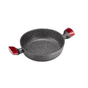 クッキングプロジェクト 両手浅鍋 24cm2930.2465レッド RGTY201