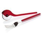 フォーク&ピザカッター 2811.0065 レッド RGTB501