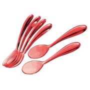 スモールスプーン 6Pセット 2173.0065 レッド RGT8705