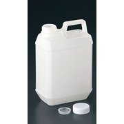 PE 手付平角ボトル 2L (中栓・キャップ付) ABTI301