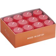 PKYJ501 [カップ入 カラーキャンドルローソク レッド (24ヶ入)]