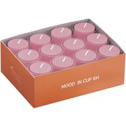 PKYJ503 [カップ入 カラーキャンドルローソク ピンク (24ヶ入)]
