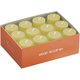 カップ入 カラーキャンドルローソク イエロー (24ヶ入) PKYJ504