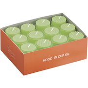 PKYJ505 [カップ入 カラーキャンドルローソク グリーン (24ヶ入)]