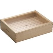 木製 ネタ箱 目皿・アクリル蓋付 大 ANT1101