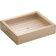 木製 ネタ箱 目皿・アクリル蓋付 小 ANT1102