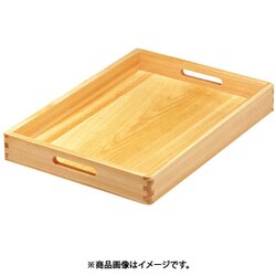 白木脇取盆 大 PWK04001