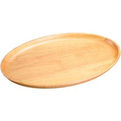 木製カフェトレイ オーバル ナチュラル PKH0302