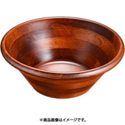 天然木サラダボウル こげ茶 27cm PSLL906